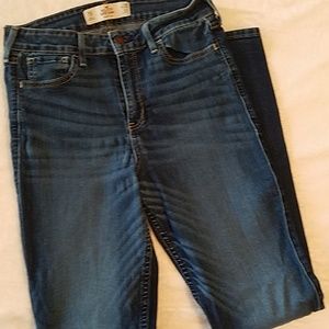 Hollister super skinny high rise jeans